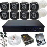 Ufc Camera Kit Ufc 8 Câmeras HD 160GB KaBuM