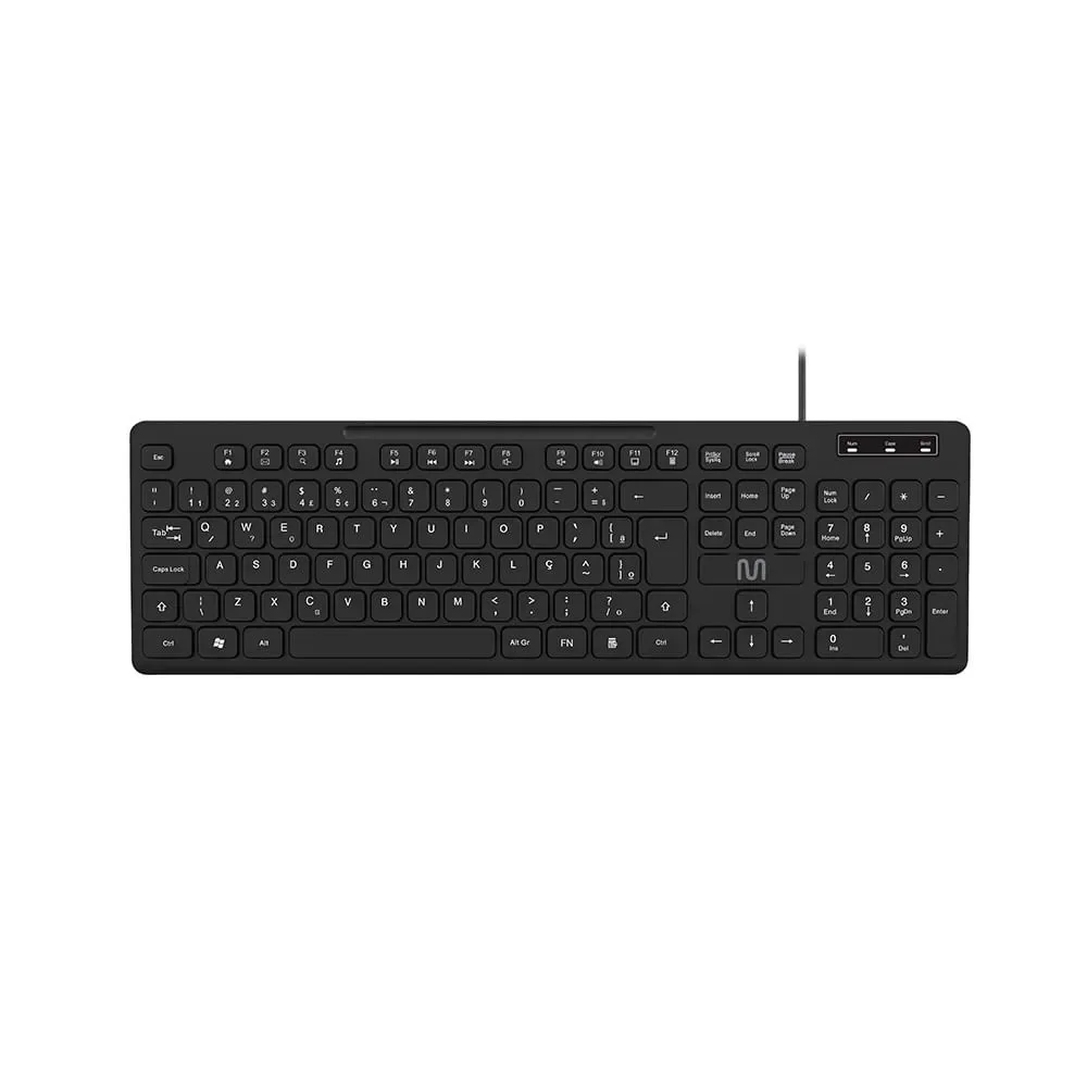 Teclado Multi Tm300 USB Preto KaBuM