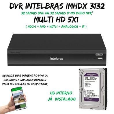 Kit Intelbras, DVR Mhdx 3132, Multi HD, 32 Canais + HD 1TB — foto 2