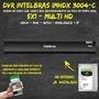 Kit Intelbras, DVR Imhdx 3004, 4 Canais, Inteligência Artificial + HD 1TB