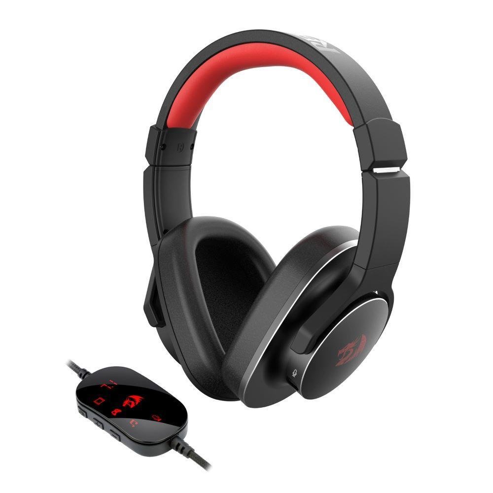 Fone Headset Gamer Redragon, Europe 7.1 H720, USB, Preto