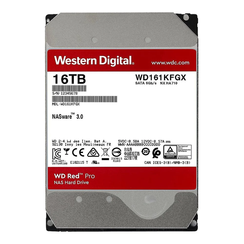 Hd 35 Polegadas Westerndigital Red Pro KaBuM