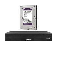Kit Intelbras, Dvr Mhdx 3004-c, 4 Canais, Multi HD + HD 1TB