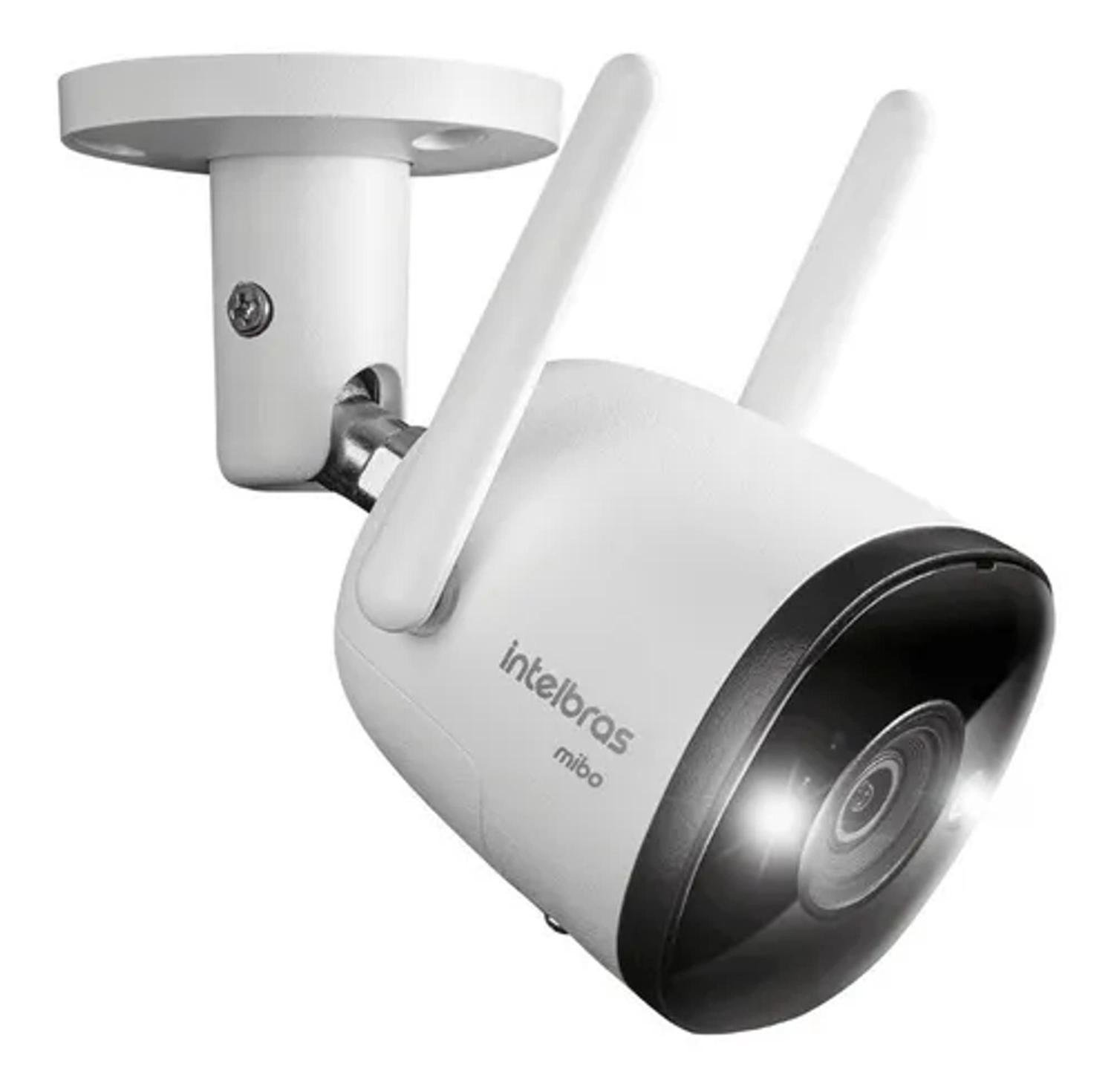 Câmera Externa Im5 Intelbras, Full HD, WIFI, Full Color, Sirene Interna, Interação Por Voz