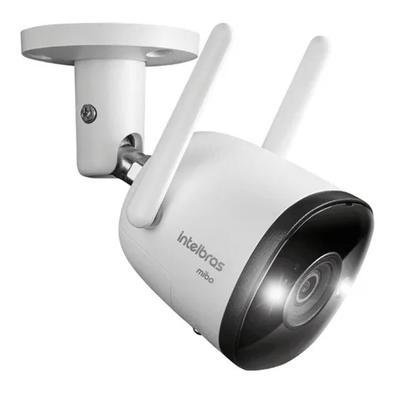 Câmera Externa Im5 Intelbras, Full HD, WIFI, Full Color, Sirene Interna, Interação Por Voz