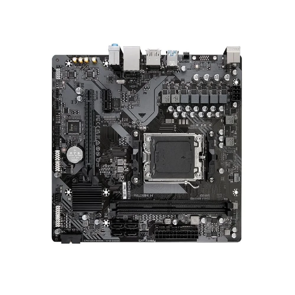 Imagem 4 de 5 do produto Placa Mãe Gigabyte A620m H, DDR5, Micro ATX, Am5
