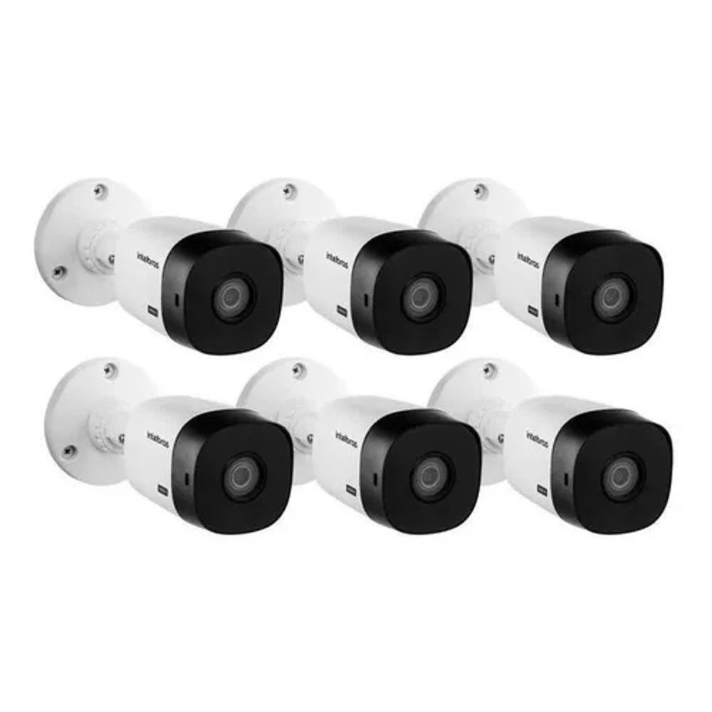 Kit Intelbras 6 Cameras Externa 1120B KaBuM