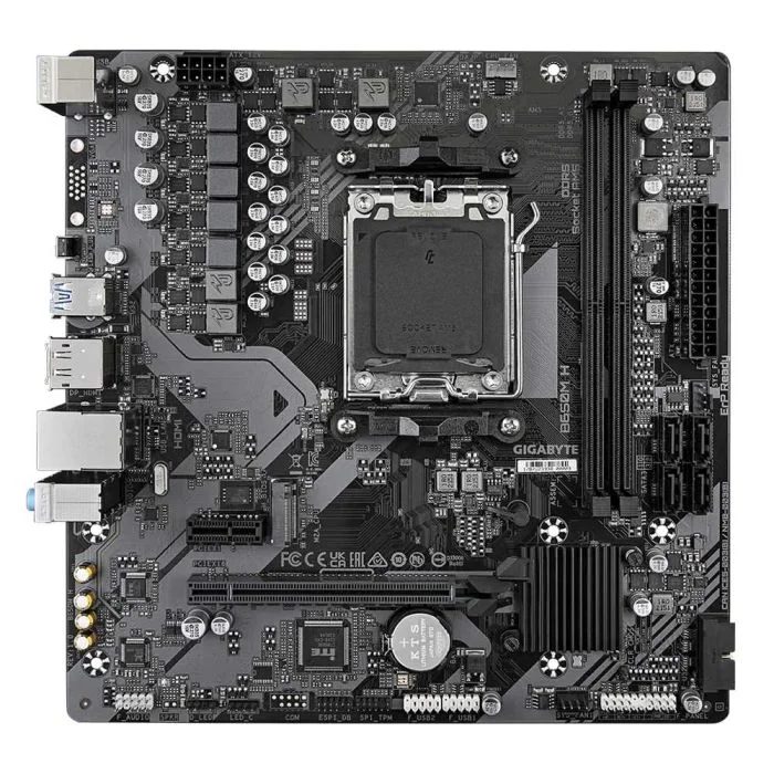Imagem 2 de 5 do produto Placa Mãe Gigabyte B650m H, DDR5, Micro ATX, Am5