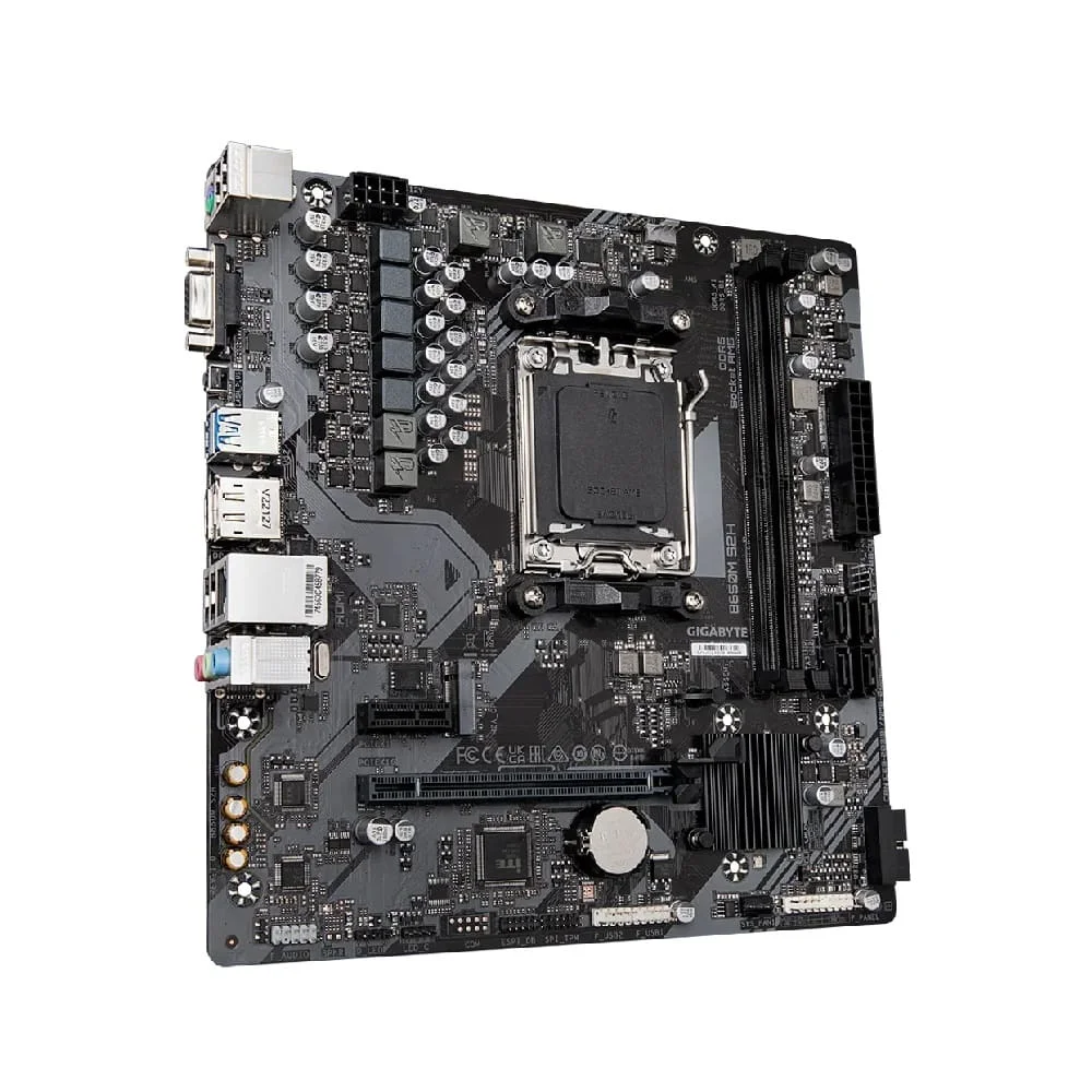 Placa Mãe Gigabyte B650m S2h, DDR5, Micro ATX Am5 5