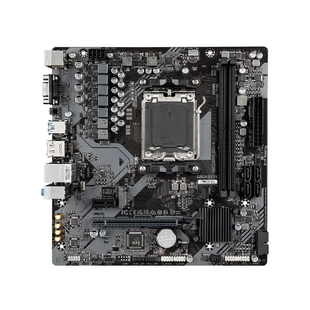 Placa Mãe Gigabyte B650m S2h, DDR5, Micro ATX Am5 6