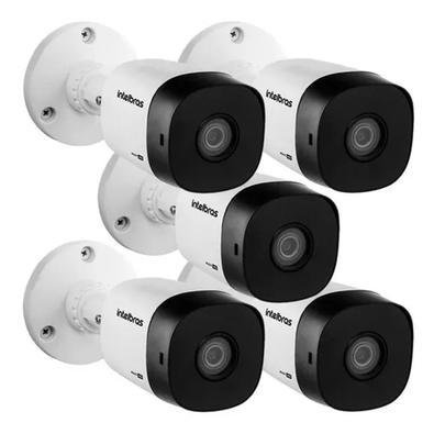 Kit 5 Câmeras Externas Intelbras, Vhd 1120B 720p HD, Infravermelho
