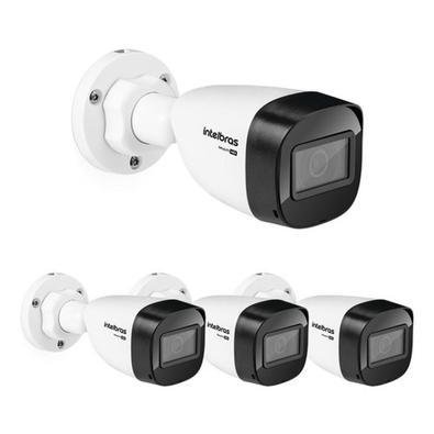 Kit 04 Câmera Intelbras, Vhd 1130B G6 720p, Multi HD, infravermelho