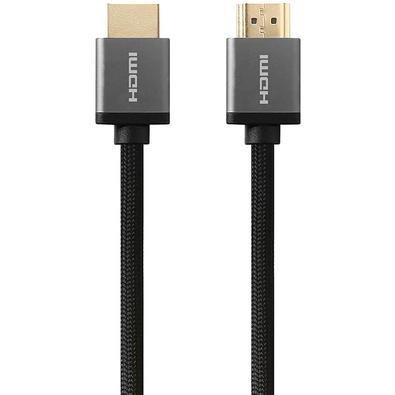 Cabo HDMI 3m Para Imagens, FULL HD, 1080p 4k, Com Blindagem Reforçada