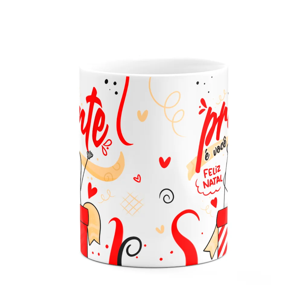Imagem 2 de 3 do produto Caneca Flork Natal, Meu Presente É Você