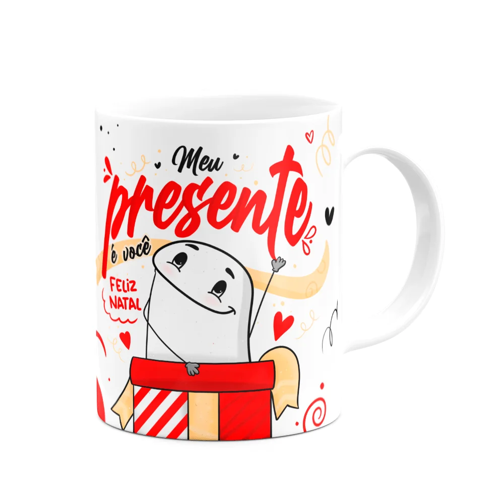 Imagem 3 de 3 do produto Caneca Flork Natal, Meu Presente É Você