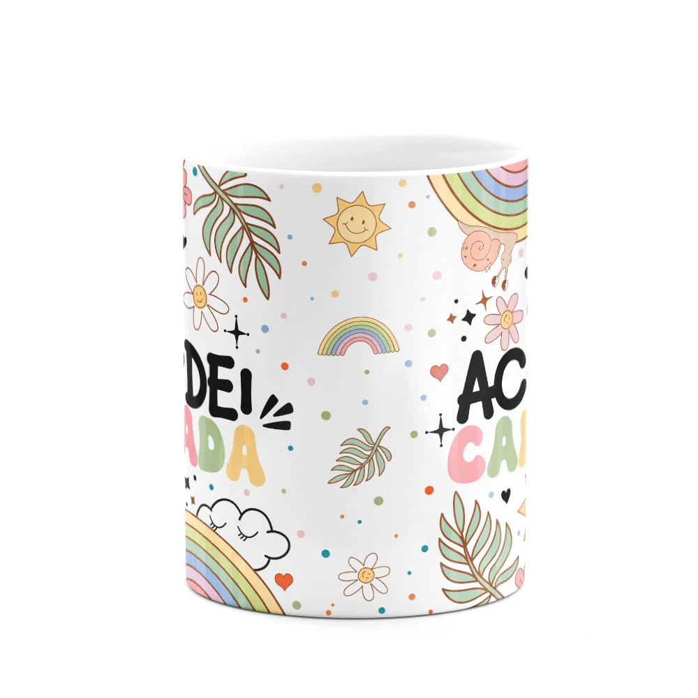 Imagem 2 de 3 do produto Caneca Divertida Vibes, Já Acordei Cansada