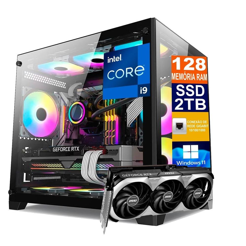 【ポイント10倍】 I9 Intel Gamer PC 128GB KaBuM 2TB SSD 16G 4080 RTX デスクトップ型PC