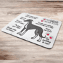Mouse Pad Dog - Meu Galgo,melhor Pessoa! M2 - Jps Info