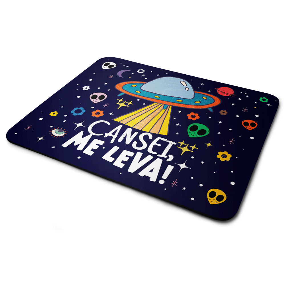 Mouse Pad Divertido Vibes - Cansei, Me Leva! - Jps Info Mouse Pad Divertido Vibes - Cansei, Me Leva! - Jps Info