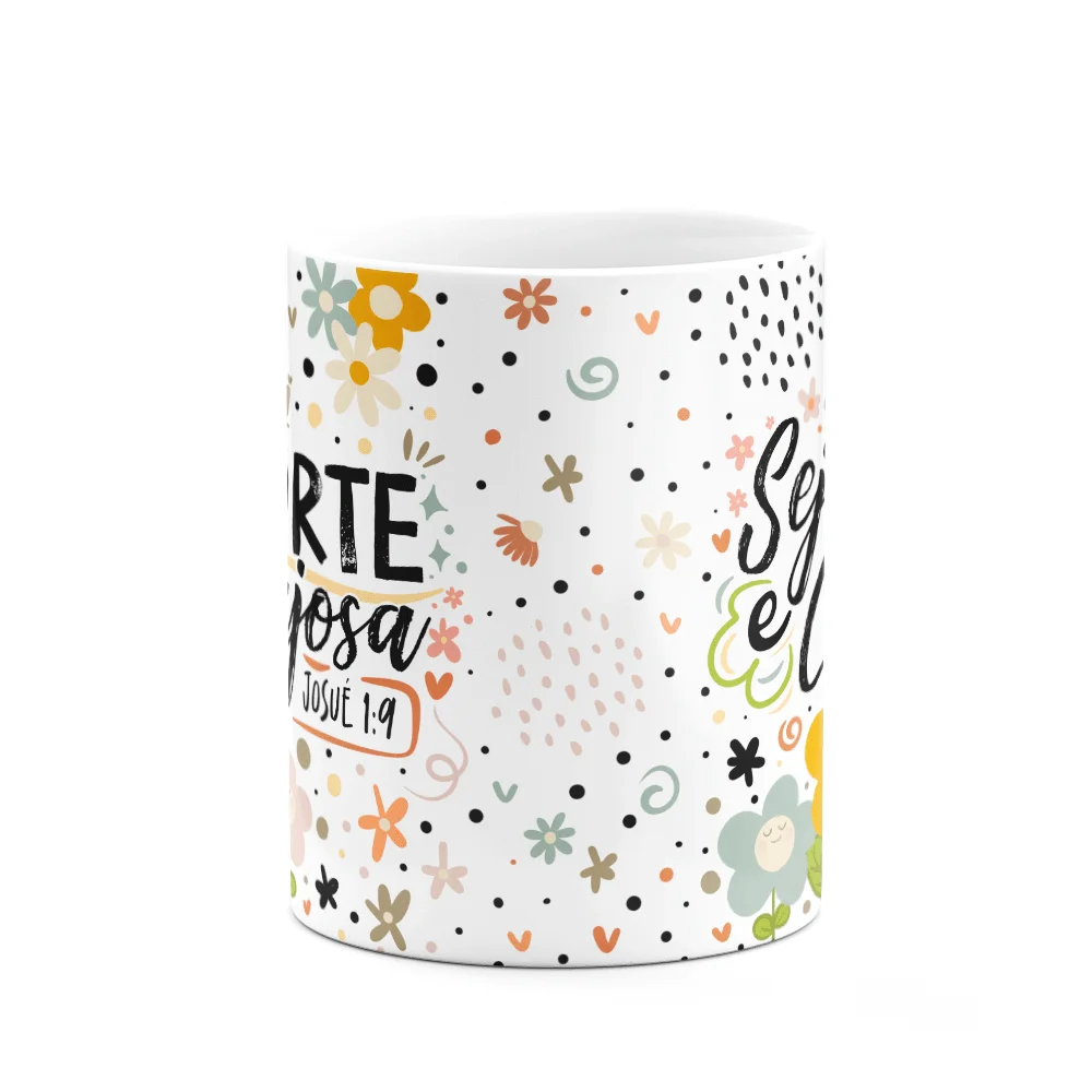 Imagem 2 de 3 do produto Caneca Motivação, Seja Forte e Corajosa