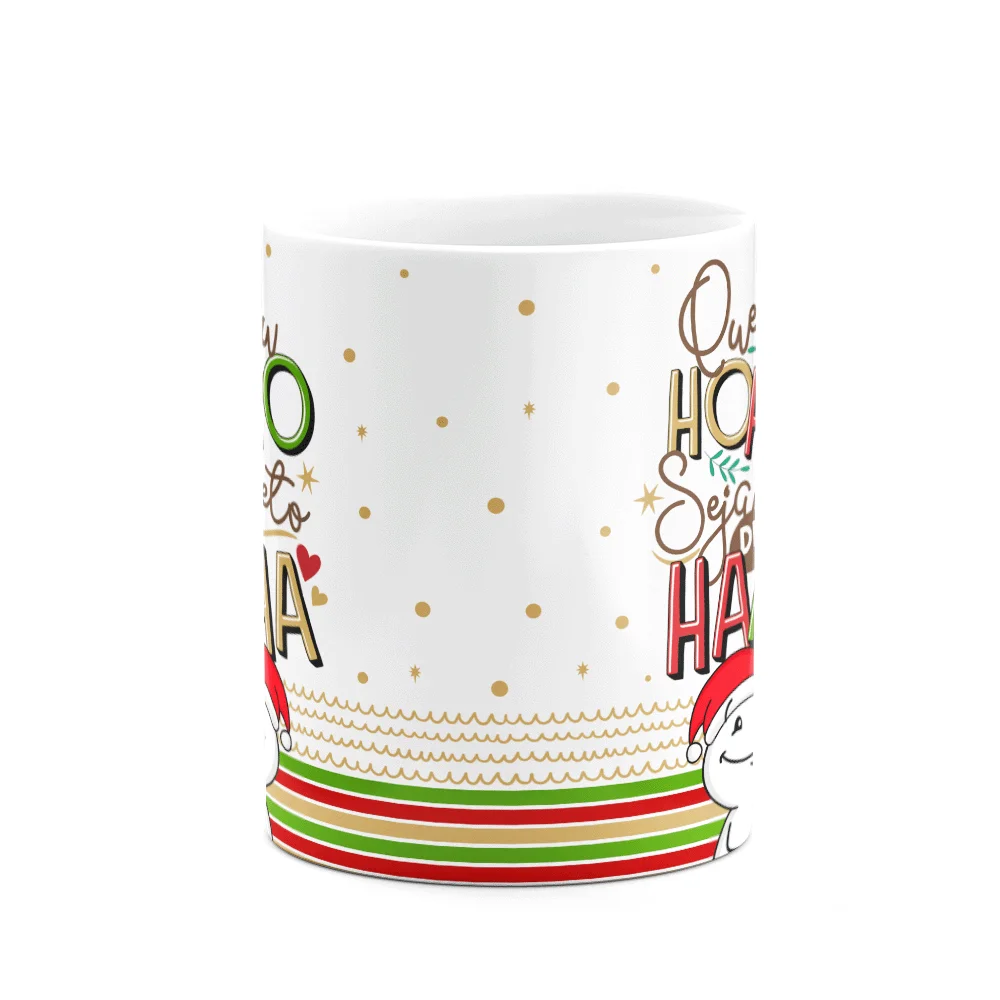 Imagem 2 de 3 do produto Caneca Fun Natal, Que O Seu Hohoho Seja Repleto De Hahaha
