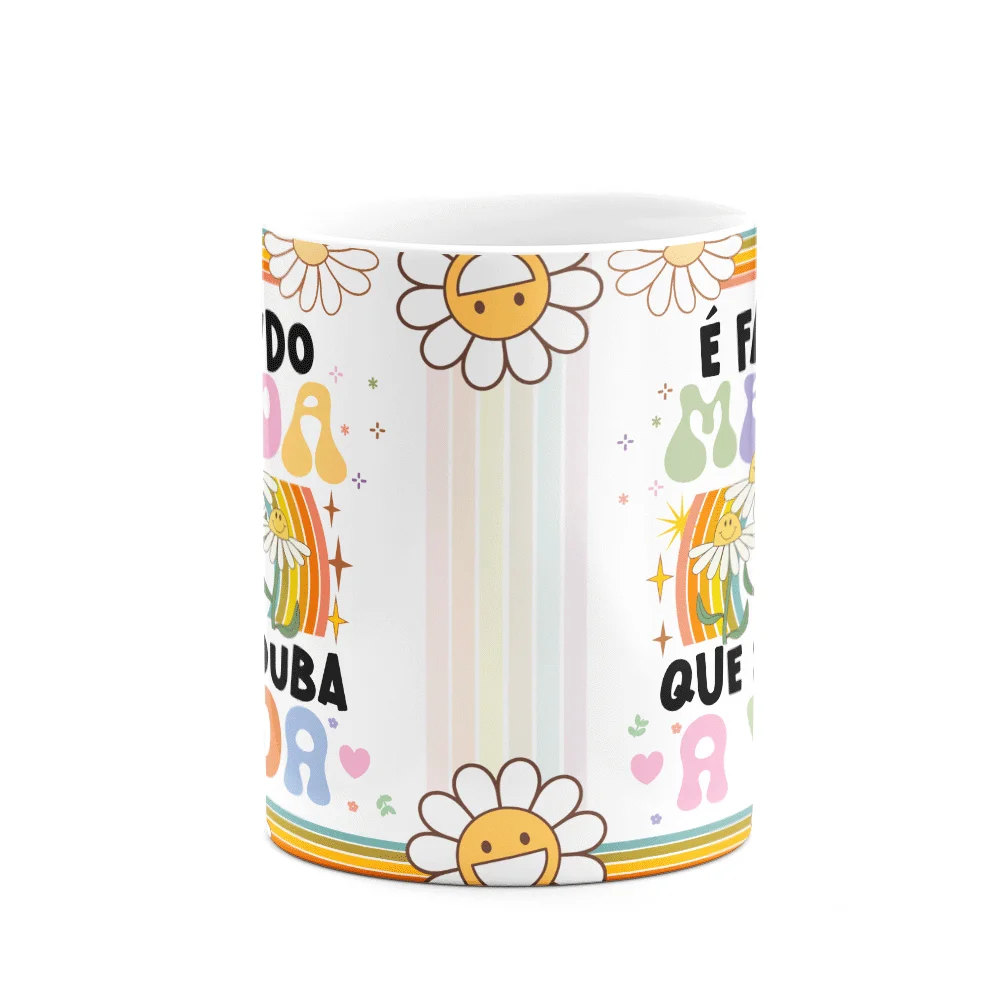 Imagem 2 de 3 do produto Caneca Divertida Vibes, Como Se Aduba A Vida