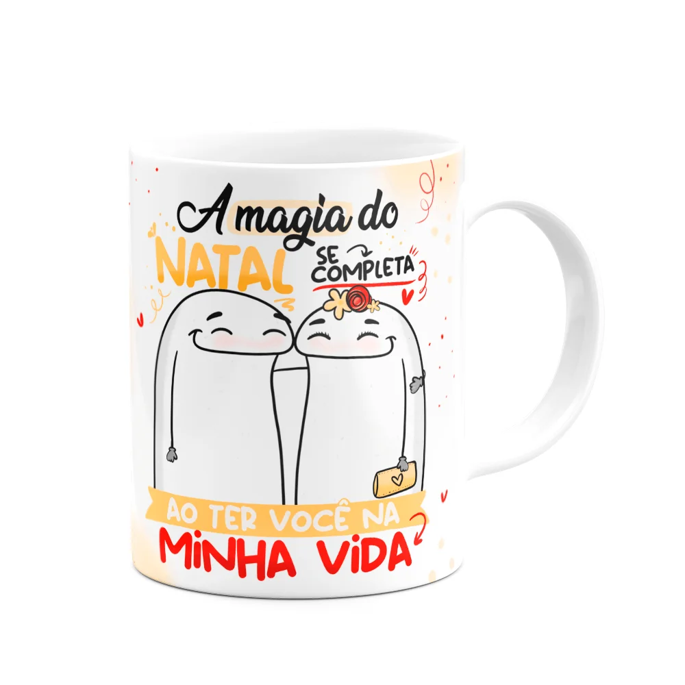 Imagem 3 de 3 do produto Caneca Flork Natal, A Magia É Ter Você Na Minha Vida!