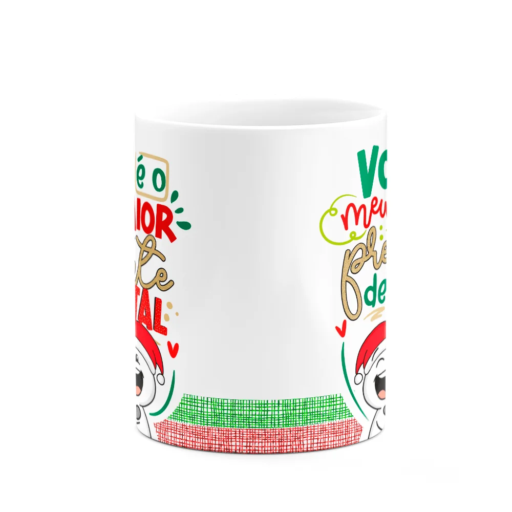Imagem 2 de 3 do produto Caneca Divertida Natal, Você É O Meu Maior Presente