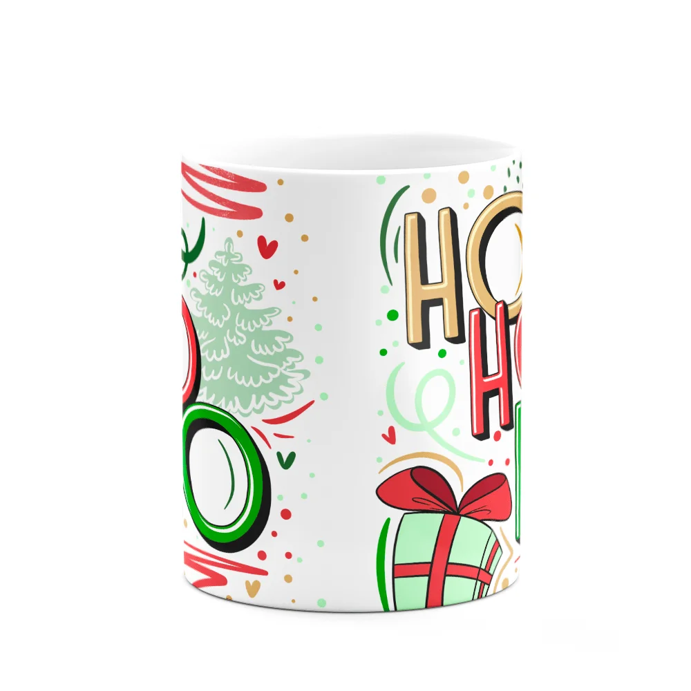 Imagem 2 de 3 do produto Caneca Natal, Ho Ho Ho