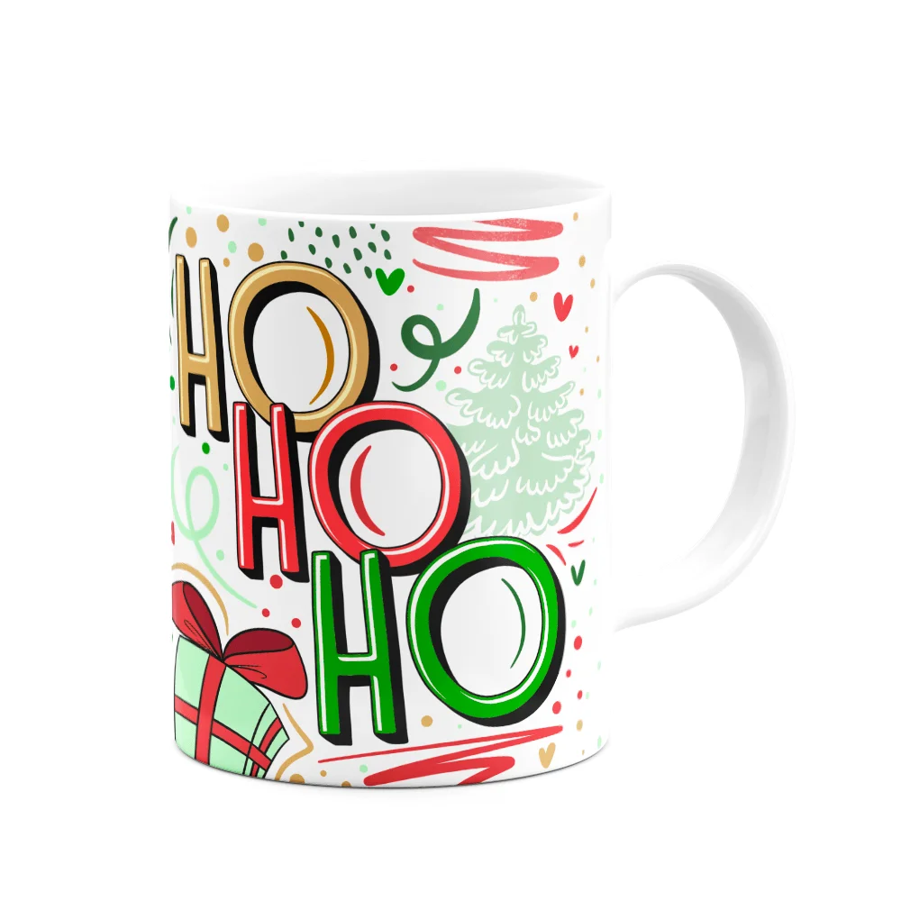 Imagem 3 de 3 do produto Caneca Natal, Ho Ho Ho