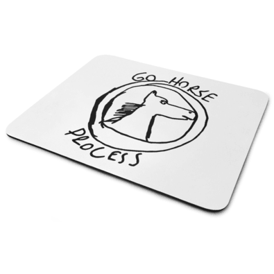 Mouse Pad Dev, Go Horse Process, Dimensões: 22 x 18cm