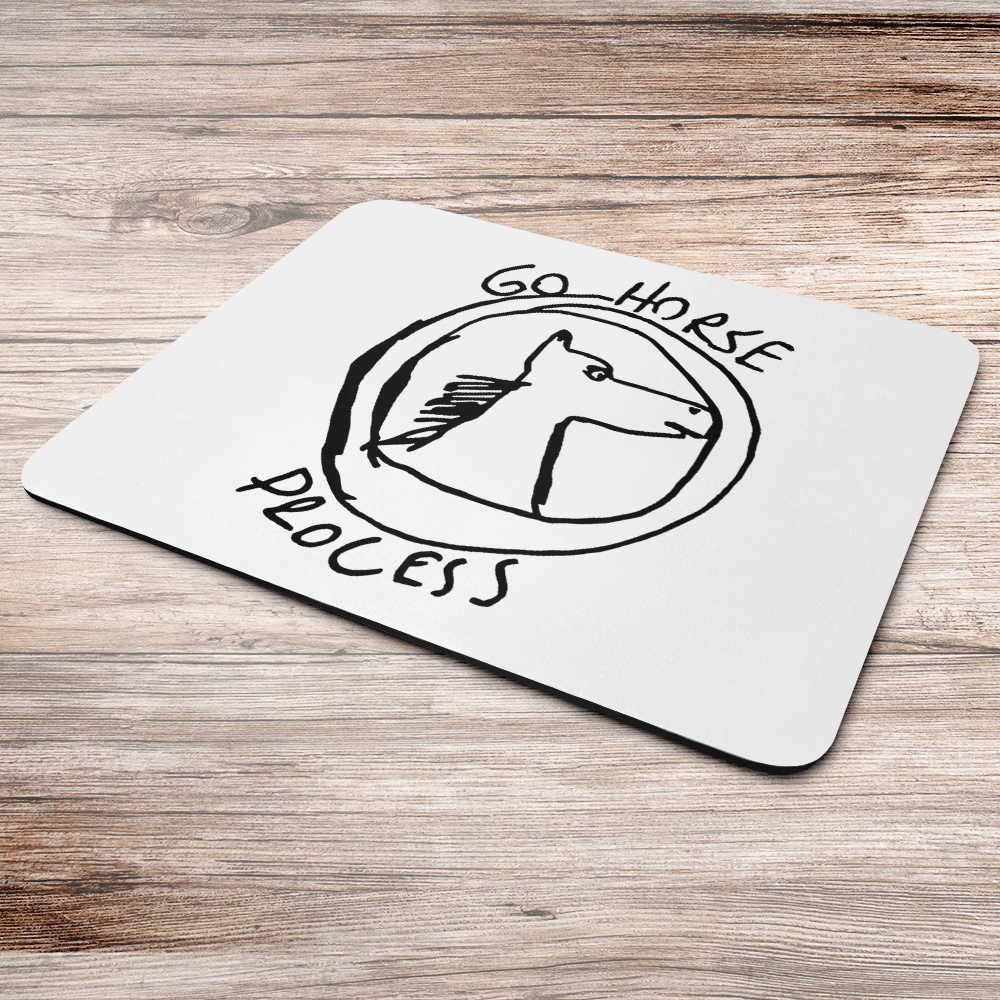 Imagem 2 de 2 do produto Mouse Pad Dev, Go Horse Process, Dimensões: 22 x 18cm