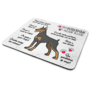 Mouse Pad Dog, Meu Doberman, Melhor Pessoa!, Dimensões: 22 x 18cm
