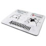Mouse Pad Divertido Flork, Instalando Minha Paciência, Dimensões: 22 x 18cm