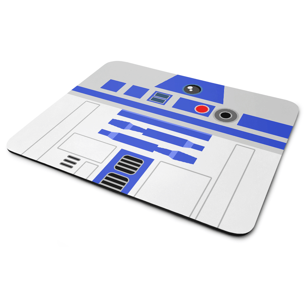 Mouse Pad Geek Emborrachado - Side Droid- R2 - Jps Info Mouse Pad Geek Emborrachado - Side Droid- R2 - Jps Info