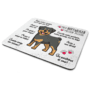 Mouse Pad Dog - Meu Rottweiler, Melhor Pessoa! - Jps Info
