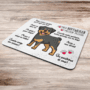 Mouse Pad Dog - Meu Rottweiler, Melhor Pessoa! - Jps Info