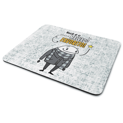Mouse Pad Divertido Flork - Você É O Meu Malvado Favorito! - Jps Info