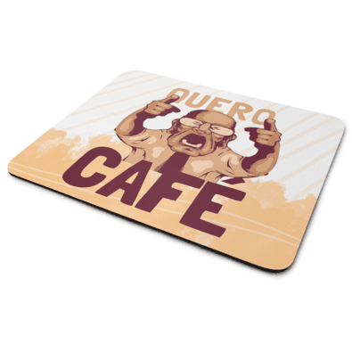 Mouse Pad Divertido Memes - Quero Café!!! - Jps Info