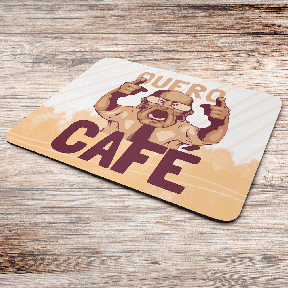 Imagem 3 de 3 do produto Mouse Pad Divertido Memes - Quero Café!!! - Jps Info