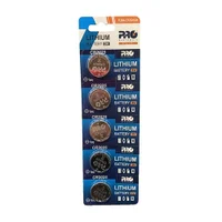 Bateria Cr2025 Proeletronic Pqba-cr2025/05 Lithium, Com 5 Unidades