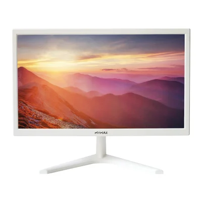 Monitor Mymax 21.5 Full HD, HDMI, VGA, 100/240V, Branco
