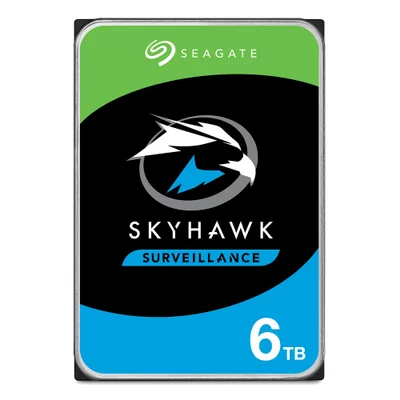 Hd 3,5 Polegadas, Seagate Skyhawk Ai Surveillance, 6tb, Sata Iii, 256mb Cache