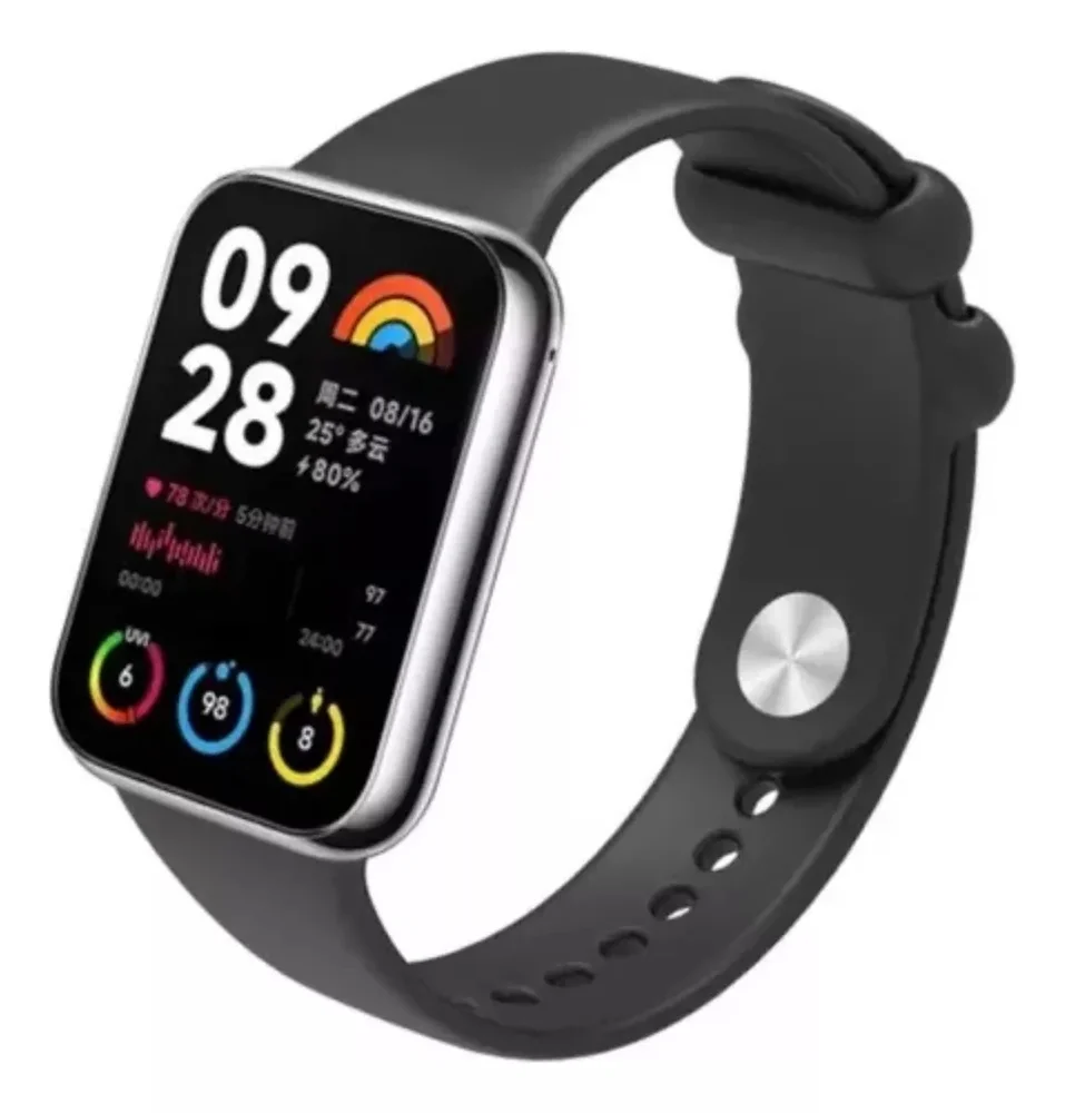 Smartwatch Xiaomi Mi Band 8 Pro, Bluetooth, Com GPS, Tela AmoLED, Preto Smartwatch Xiaomi Mi Band 8 Pro, Bluetooth, Com GPS, Tela AmoLED, Preto