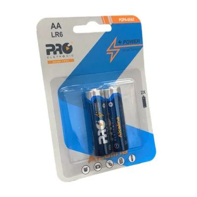 Pilha Alcalina Aa Proeletronic Pqpa-0aa2, lr6, Com 2 Unidades