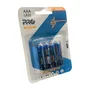 Pilha Alcalina Aaa Proeletronic Pqpa-aaa4, lr03,  Com 4 Unidades