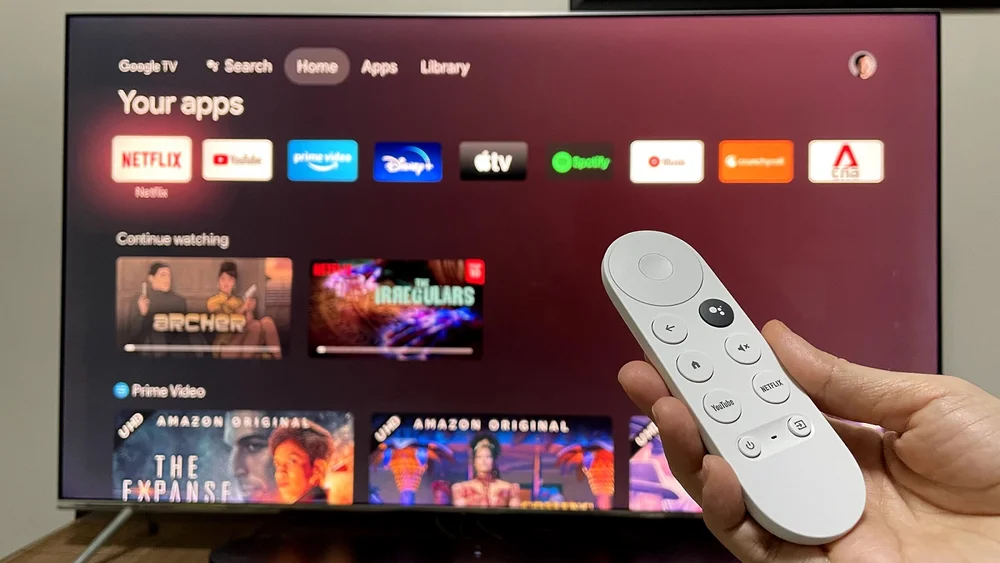 Chromecast 4 HD Google HDMI GA03131US KaBuM