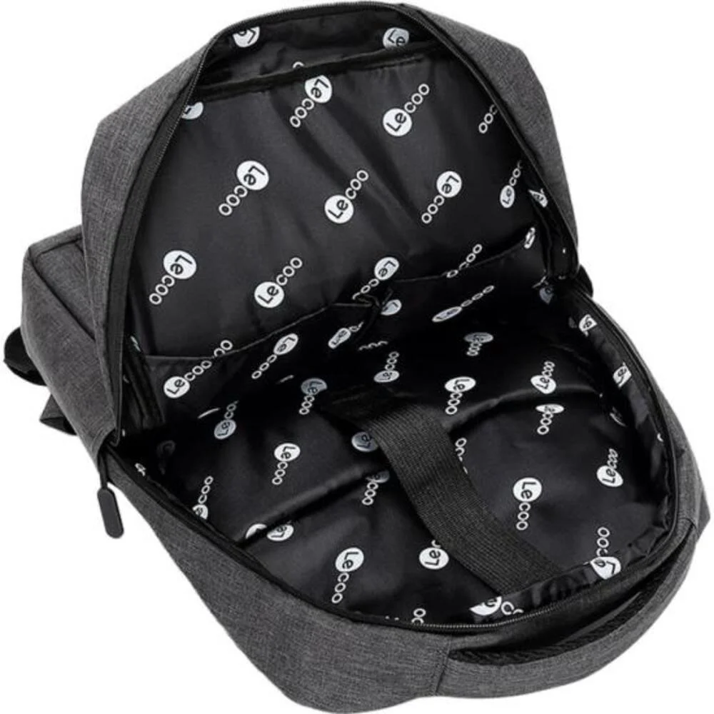 Imagem 2 de 5 do produto Mochila Para Notebook Lecoo Bg02, 15.6 Polegadas, Preta