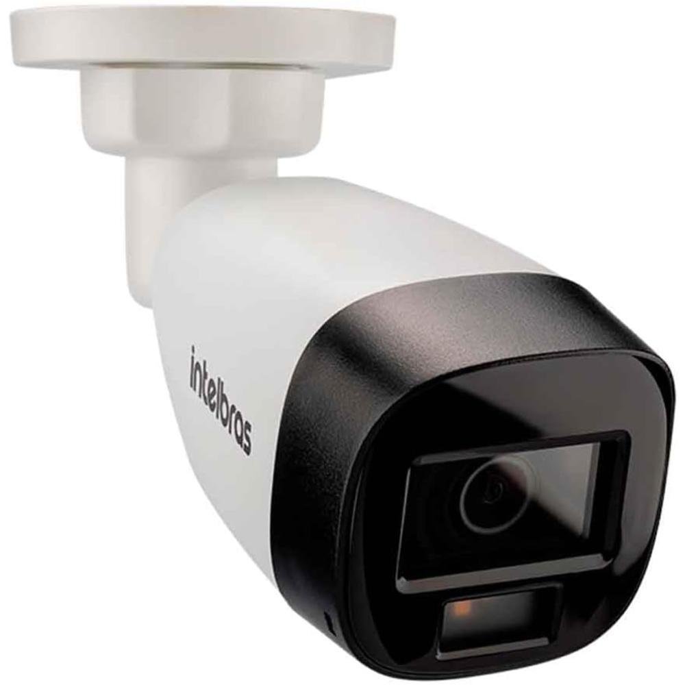 Imagem 2 de 2 do produto Kit 4 Câmeras Intelbras Vhd 1220 B, Full Color, Dvr Mhdx 3004-c Hd 1tb, Purple