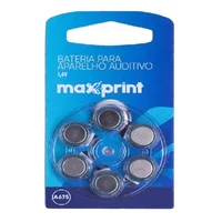 Bateria Maxprint A675, Para Aparelho Auditivo, 1.4v